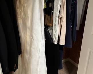 Clothing, including vintage wedding dresses