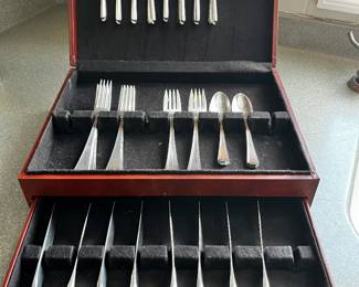 8 Place Settings Gorham Sterling Fairfax Flatware