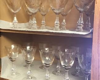 Tiffin-Franciscan glassware 