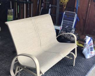 Cast Aluminum Glider . Made in U.S.A 