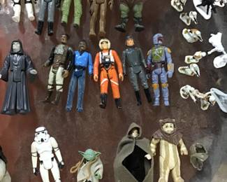 Star Wars figures