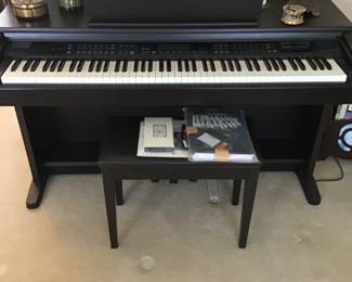 Yamaha clavinova piano.  Excellent condition 