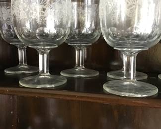 Bartlett-Collins vintage glasses 