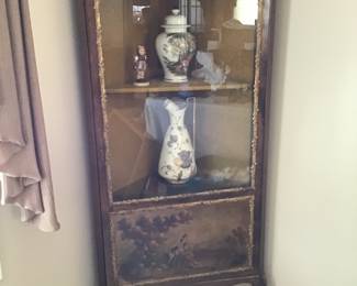 French corner vitrine 