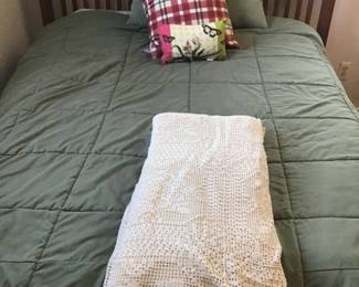 Mission style queen headboard