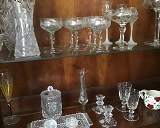 Cut glass, crystal , Bryce glassware circa 1924 