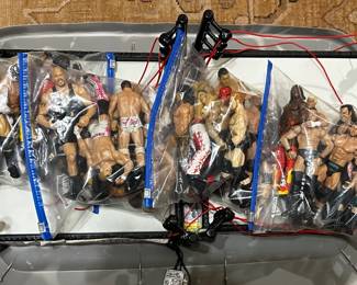 WWF figurines 