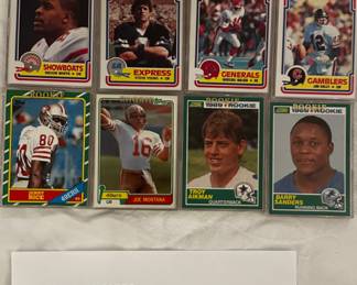 Joe Montana/Steve young/Reggie white/Herschel walker/Jim Kelley/Jerry rice/Barry Sanders/Troy Aikman