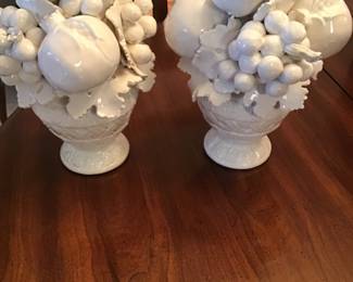 Ceramic fruit baskets