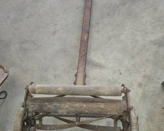 shop push lawnmower