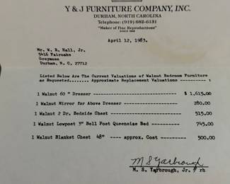 Y AND J FURNITURE IS REALLY NICE WELL MADE FURNITURE.