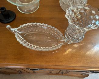 2 PIECES FOSTORIA AMERICA. 