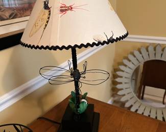 DRAGONFLY LAMP. $35. 