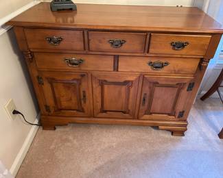 DINING ROOM CABINET.$195. 