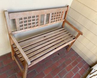 PORCH. BENCH. $65. 