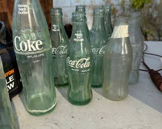 VINTAGE COKE BOTTLES