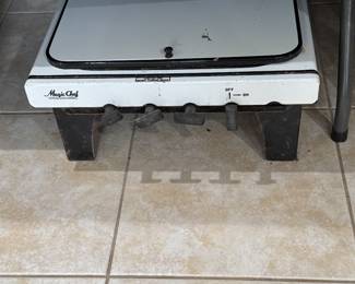 MAGIC CHEF PORTABLE GAS TABLE TOP STOVE