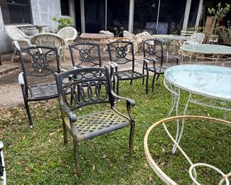 CAST IRON CHAIRS