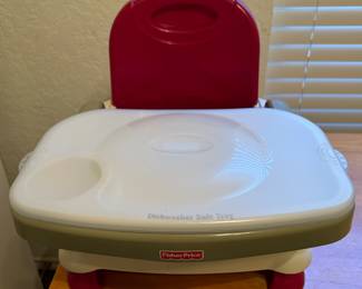 Fisher Price booster seat w/ tray