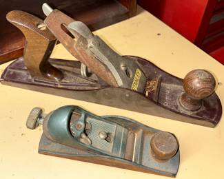 Vintage wood working planes