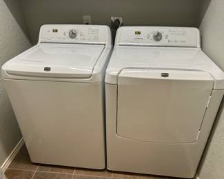 Maytag Bravos washer and dryer