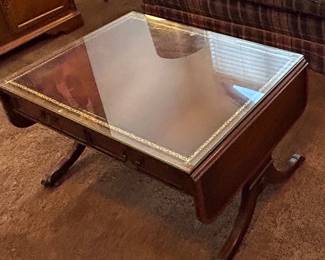 …a coffee table …