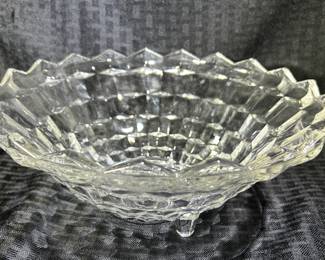 Whitehall Pattern Footed Round Serving Bowl 
