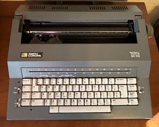 Vintage Smith Corona electric typewriter 