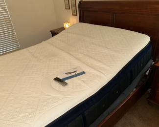 Tempur-pedicure queen sized bed