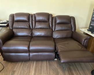 Leather sofa