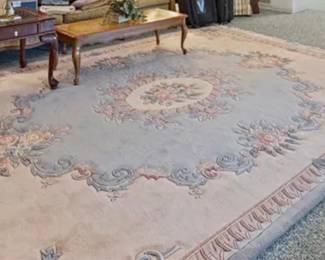 8’6” x 11’6” Chinese wool rug