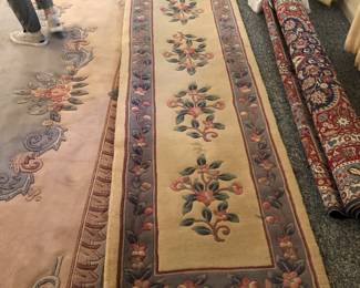 2’6” x 10’ long Chinese wool runner