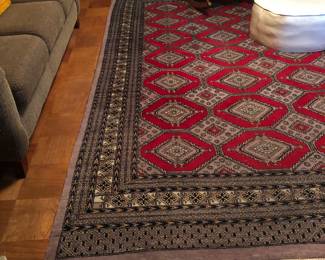 Bokhara 8’4” x 10’9” hand made 100% wool Pakistani rug
