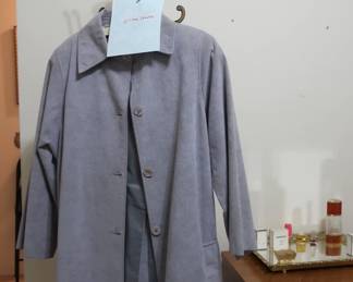ultra  suede  coat