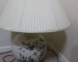 lamp  with flower design