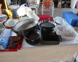 kitchen  items  in  garage