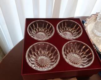 Gorham  glass  bowls -  there  are 8