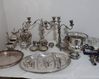 lots  of  silver plate