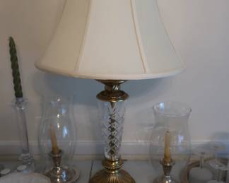 nice  glass  lamp