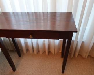 small  rectangular table