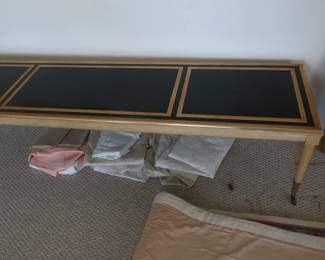 rectangular  midcentury display piece