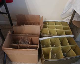 more  crystal  stemware