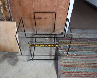 newspaper holder