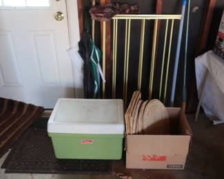 kitchen  items  in  garage  