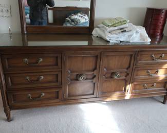 Drexel  dresser with  mirror