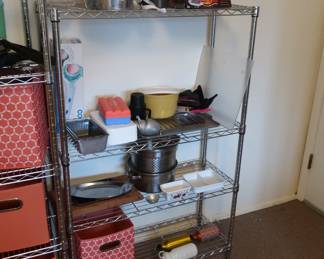laundry room items only-  no shelves