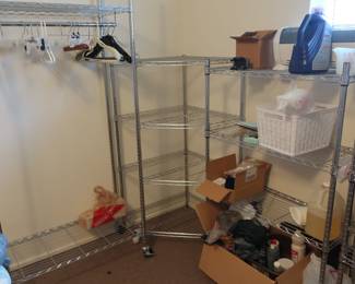 laundry  room  items  only  -  no  shelves