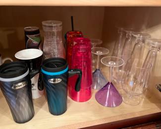 Misc. glassware