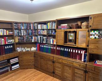 Display/book shelf cabinets all sold separately 