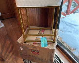 Set of four barstools 24" - new